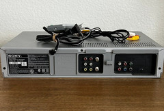Sony SLV-D370P DVD Player 4-head Hi-Fi VHS VCR with Remote Tested and Working