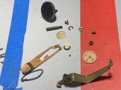 Dual 1229 Vintage Stereo Turntable Parting out – Anti-Skate Hardware + Knob
