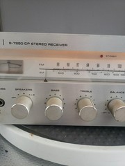 Vintage Sherwood S-7250 CP Stereo Receiver – Works -BUT NOT TUNER–Please Read: