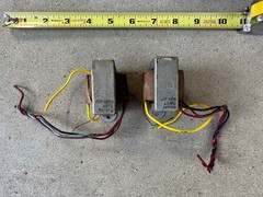 Vintage Zenith 5G29 Output Transformer Pair~Single Ended EL84~6BQ5~Mid West Corp