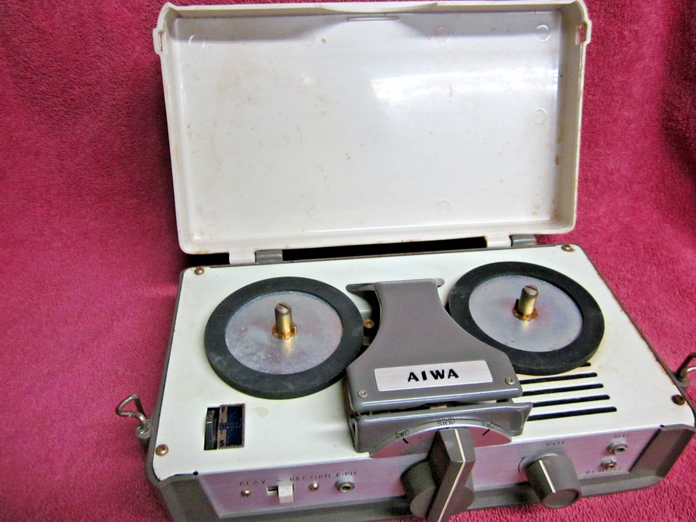 AIWA TP-30R Variable Speed Portable Recorder 3″ Parts/Repair TP-30