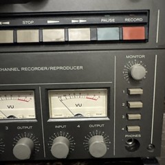 Tascam Teac 22-4 4 Channel Reel to Reel Tape Recorder As Is For Parts Turns On