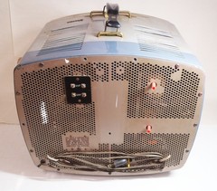 1957 RCA VICTOR DELUXE 14″ PD-8054 Retro Atomic Portable TV • Prop Parts Repair