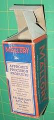 2 Vintage Tube Radio TV Technicians Mallory Volume Control Rotary Switches Lot