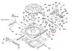 Replacement Belt Kit for Sony 5-Disc CD Changers 1988-1989