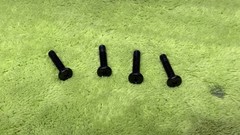 4X Yamaha CR-640 & Others Receiver OEM 1” BLACK CASE SCREWS ONLY SEE PICS 🔥🔥
