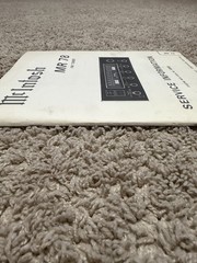 McIntosh MR 78 FM Tuner Service Information Manual Serial No. AD1000+