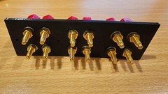 Pioneer SX-1250 Speaker Terminal Conversion (Banana Plugs)
