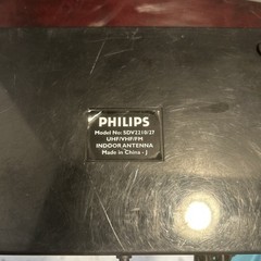 Philips Indoor FM Radio TV Antenna SDV2210/27 Untested
