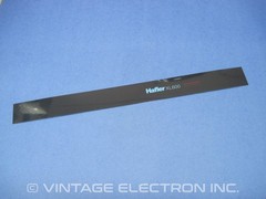 NOS HAFLER “XL600 Excelinear” Front Face / Panel Self-Adhesive Label Logo Strip