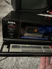 Serviced/Working/ AIWA F350 Cassette Deck. READ TESTED WORKS RETURNS ACCEPTED