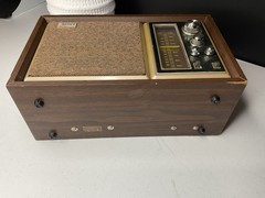Vintage Sony ICF-9550W AM/FM Radio High Fidelity Sound Wood Case 1970’s Tested