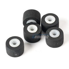 5PCS 10.5×7.2x2mm Tape Recorder Pinch Roller Wheel Rubber Pressure Belt Pulleys