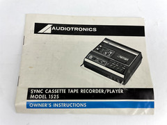 Audiotronics Classette 152 S Synchronized Tape Recorder Japan Tested and Working