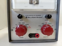 Vintage Bell & Howell Schools DeVry Institute Of Technology Transistorized Mete