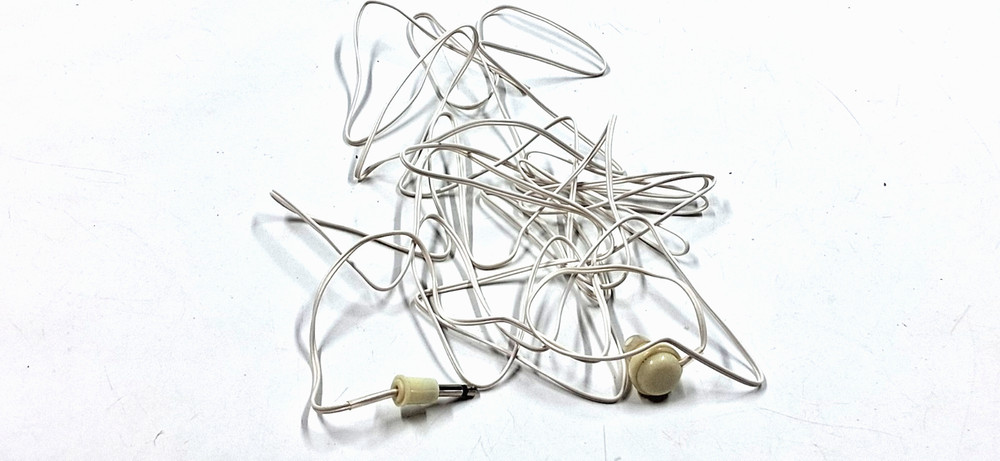 Single Mono Headphone Earbud Earphone Vintage Transistor Radio