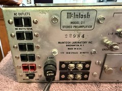MCINTOSH C-11 REFERENCE TUBE PREAMMP