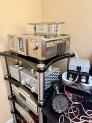 Western Electric 91E 300b Integrated Amp Nickle Finish