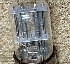 VERY RARE NOS RCA 6SN7GT BAD BOY 3 HOLE PLATES *BROWN BASE TUBE VT-231 USA MINT