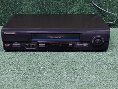 Panasonic Blue Line PV-V4611 VCR Plus Omnivision 4 Head (No Remote) – TESTED