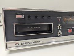 Electrophonic Receiver AM/FM8-Track Stereo/Dual Music System T-710CC Phono input