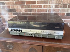 🍊Vintage 1970s Panasonic AM/FM Stereo Turntable Cassette Player | Model SE-1077