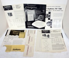 Electro-Voice Georgian / Centurion Speaker Brochures ~ Plans / Specs 15WK T35