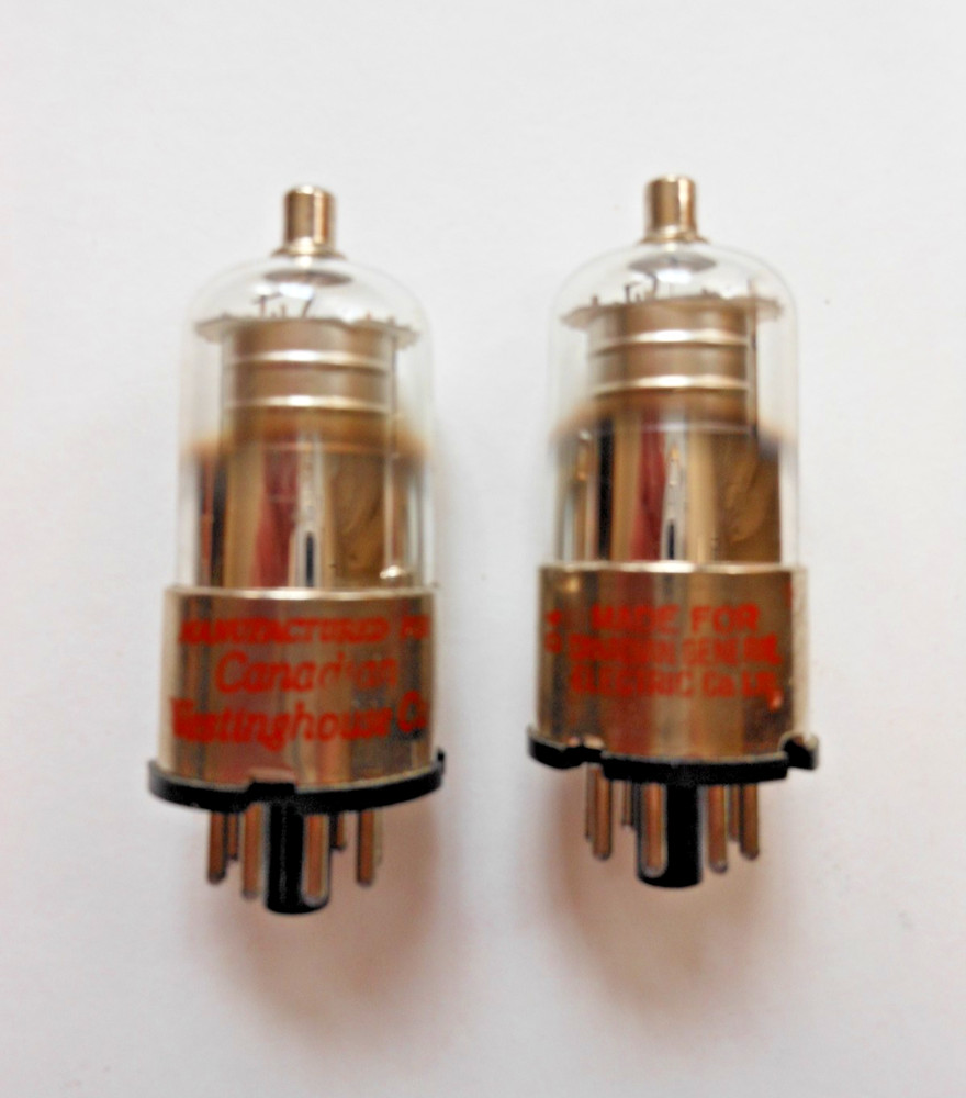 1A7GT VT147 Westinghouse GE Radio Tube Wards Sonora Motorola RCA steampunk? vtg