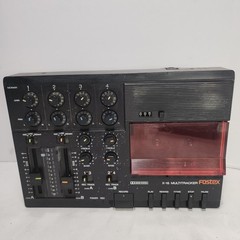 FOSTEX X-15 Multitracker Cassette Deck + Power Supply POWER TESTED – FOR PARTS