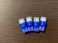 Pioneer SX-1050 LED Light Bulbs SX-850 SX-950 4 Royal Blue Wedge Lamps