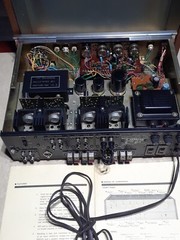 HITACHI IA 600 VINTAGE AMPLIFIER working n Powerfull!