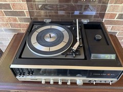 🍊Vintage 1970s Panasonic FM/AM Stereo Music Center w/ 8-Track | Model SE-4440🎶