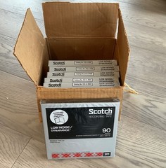 SCOTCH 212 Lot Of 6 NEW SEALED 1/4” Reel Sound Recording Tapes 90 Minute 7” Reel