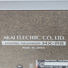 Rare AKAI HX-R5 Stereo Cassette Deck – 4 Track, 2 Channel – Tested and Working