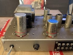 7 Tube 12ax7 12AU7 DIY Preamp Stereo Preamplifier UNTESTED 100v. NO TUBES