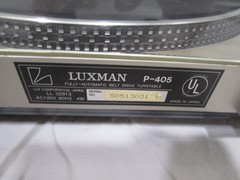 Luxman P-405 Full Auto Turntable w/ Empire ID50 Cart – New Stylus & Belt – Cool!
