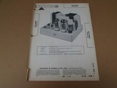Leak TL/50 plus Amplifier Photofact Schematic