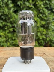 Western Electric 421A Tube DD Getter TV7 Tested Near NOS Level 6652