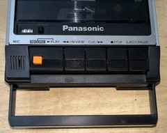 Panasonic Slim Line RQ-2739 Cassette Tape Recorder Player Tested