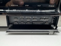 General Electric Video Cassette Recorder 9-7500 VHS Player Tested w/Remote Works
