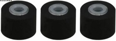 5PCS 13×8.3X6.3x2mm Pinch Roller with Metal Axle for Akai Sony Sharp Sanyo