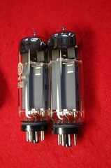 Ei Yugoslavia KT90 matched pair, NOS, OO getter, copper rods