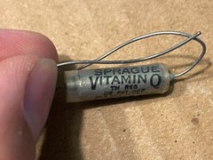 NOS Vintage .0034 uf 600v Sprague 96P Vitamin Q .0033 Amp Tone Capacitor (Qty)