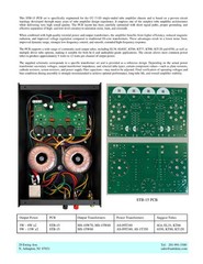 Tube Amplifier DIY Kit – Toroidal Power & Output Transformers STB-15