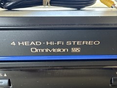 Panasonic VCR Plus PV-V4611 Blue Line 4 Head Hi-Fi Stereo Omnivision, Tested!