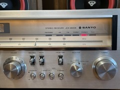 Sanyo JCX 2600K AM/FM Stereo Receiver Amplifier Serviced (See Video Test)