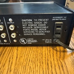 ELECTRO VOICE EV Equalizer INTERFACE A stereo speaker Equalizer
