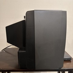 VINTAGE SHARP Linytron 13C-M100 13″ ANALOG CRT COLOR TV Gaming 1993 W/ Remote