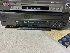 SONY WV-ST1 Hi8 S-VHS Video8 VCR Recorder Deck Remote Control Tested VHS Issue