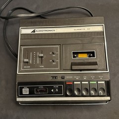 Audiotronics model 152 audio cassette recorder as shown